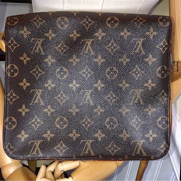LOUIS VUITTON Cartouchiere GM Monogram Crossbody Shoulder Bag Authentic SL0941 - Picture 14 of 16